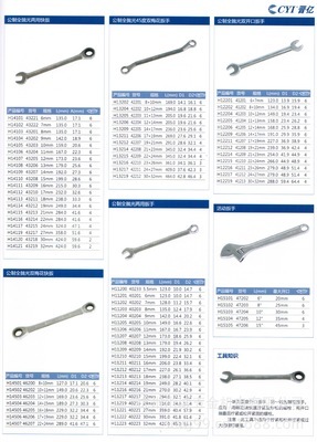 【晉億五金工具 高端快板 扳手 開口 梅花扳手 比肩世達(dá)工具】?jī)r(jià)格,廠家,圖片,扳手,杭州山城五金機(jī)電-